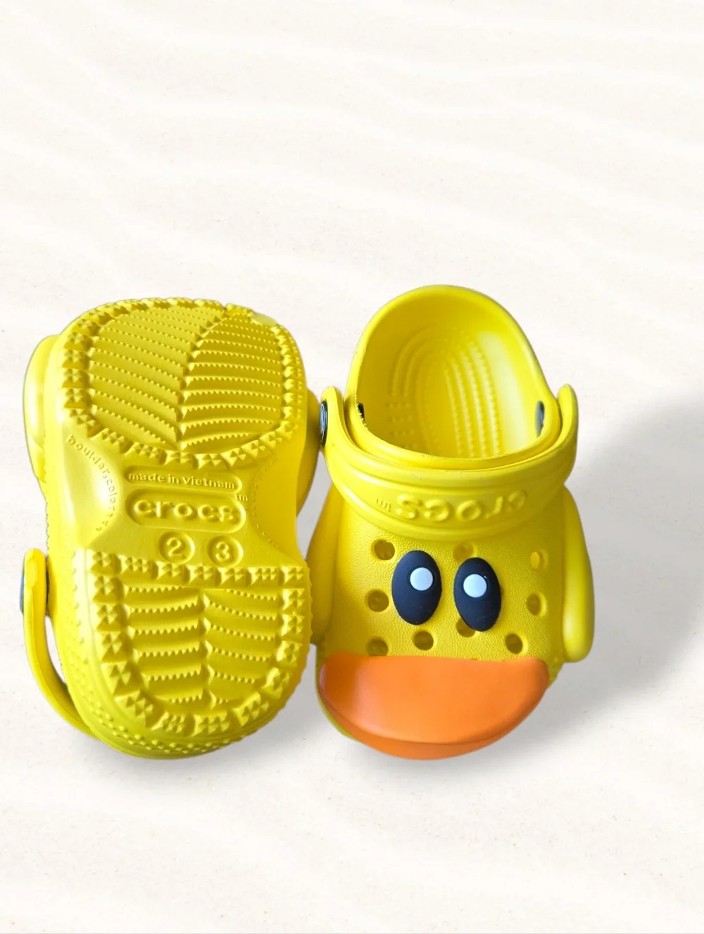 Boy's Sandals Crocs I Am Rubber Ducky Classic Clog Toddler C2/C3